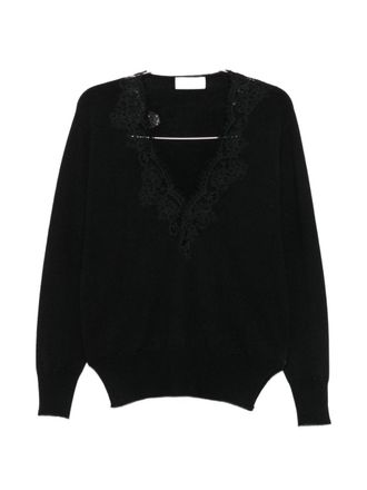 Ermanno Scervino wollen trui met V-hals