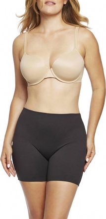 TC Fine Intimates Dress Rehearsal Low-Back Mid-Thigh Shaping Short In Black