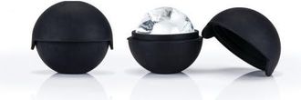 Viski Glacier Rocks Ice Sphere Molds Set of 4 in Black at Nordstrom