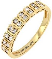 Bony Levy Monaco 18K Yellow Gold Diamond Band Ring at Nordstrom Rack, Size 7