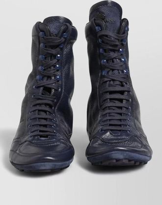 Dolce & Gabbana leather mid calf boots