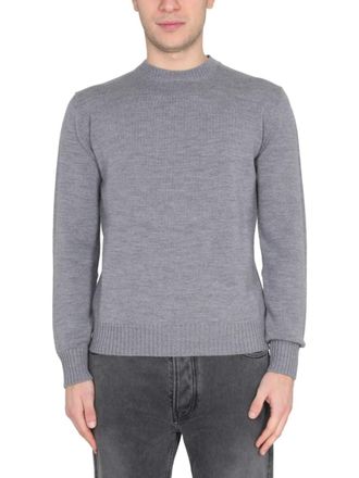 Ballantyne Grey Crew Neck Sweater