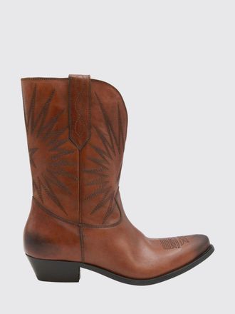 Golden Goose Stivale Golden Goose in pelle con ricami