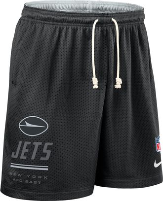 Nike New York Jets Sideline Reversible Nike Mens Dri-FIT NFL Shorts in Black | 03BF0G9H72-MDC