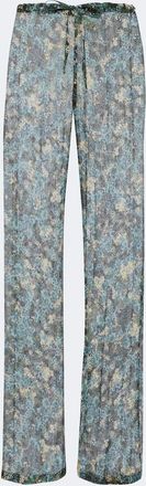 Dries Van Noten Pantalones anchos florales