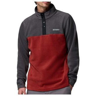 Columbia Steens Mountain Half Snap II Fleecepullover f&uuml;r Herren | rot