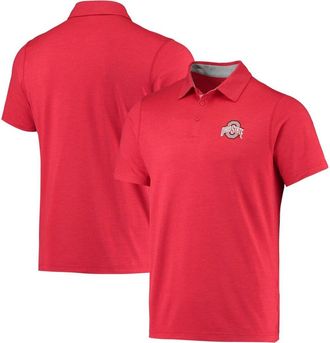 Columbia Mens Columbia Scarlet Ohio State Buckeyes Tech Trail Omni-Shade Polo at Nordstrom, Size Medium