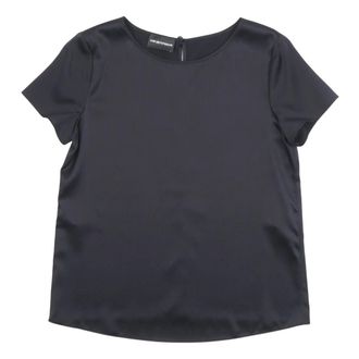 Emporio Armani Blouses, female, Blue, Size: 2XS Blouses