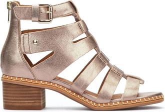 Pikolinos Womens Blanes Heeled Sandals In Stone