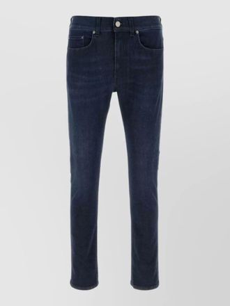 Pantaloni Torino stretch denim jeans five pocket design beltloops