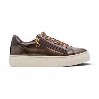 Tamaris Tamaris dames bruine nepleren Fashion Strike-sneakers