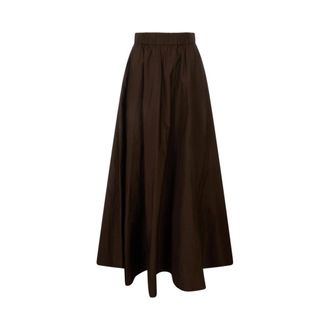 P.A.R.O.S.H. Maxi Skirts, female, Brown, Size: M Pimpy26 Maxi Skirt