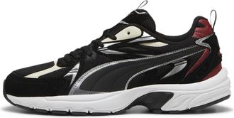 Puma Mens Milenio Tech Shoes, Black-Intense Red-Alpine Snow, 9, 8 UK