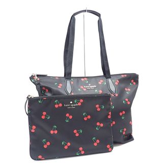 Kate Spade New York Black Nylon Tote Bag (Pre-Owned)