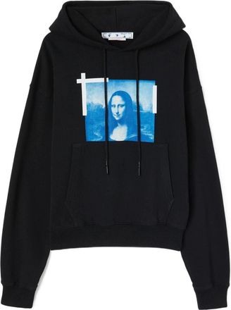 Off-white Mens Off-White SS22 Mona Lisa Painting Black OMBB037C99FLE0051045