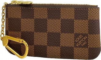 Louis Vuitton Ebene Coin Purse/Coin Case (Pre-Owned)