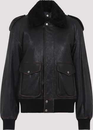 Saint Laurent Lamb Leather Jacket