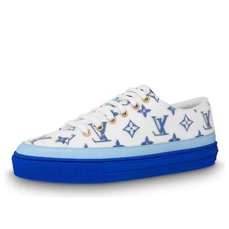 Louis Vuitton (WMNS) LOUIS VUITTON LV Stellar Low-Top Sneakers White/Blue 1A65U