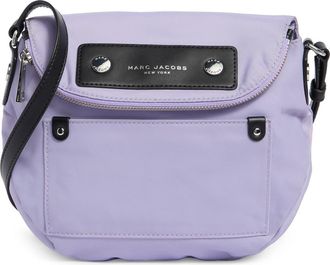 Marc Jacobs Preppy Nylon Mini Messenger Bag in Lilac at Nordstrom Rack