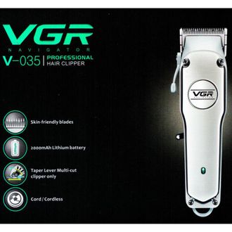 Trade Shop Trade Shop - Rasoio Taglia Capelli Elettrico Regola Barba Ricaricabile Valigetta Set Regalo