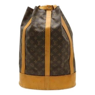 Louis Vuitton Pre-owned Randonee Monogram Shoulder Bag - Pre-owned - Mujer - Marr&oacute;n - ONE SIZE