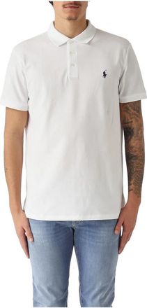 Polo Ralph Lauren Cotton Polo Shirt - Heren - Polos - Wit - 2XL - Katoen - Tops