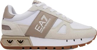 Emporio Armani X8X151 Xk 354 Sneaker - Heren - Sneakers - Veelkleurig - 45 2/3 EU - Leer - Schoenen