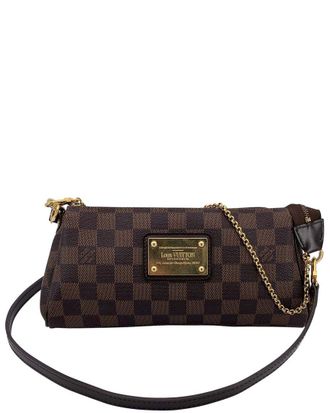 Louis Vuitton Brown Cotton Eva (Authentic Pre-Loved)