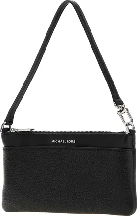 Michael Kors Womens Md Tz Conv Wristlet Black Mixed Fibres Borse A Mano Bag