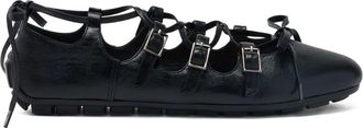 Simone Rocha Ballerine Ghillie - Nero