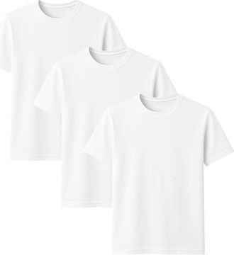 Generic Mens Premium Cotton T-Shirt - 320gsm Durable & Soft Tee - Black & White - Sizes S, M, L, XL, XXL - Long-Lasting Casual Shirt UK - Multipacks (UK, Alph