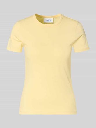 Jack & Jones T-Shirt mit Rundhalsausschnitt Modell GIGI in Hellgelb, Gr&ouml;&szlig;e XL