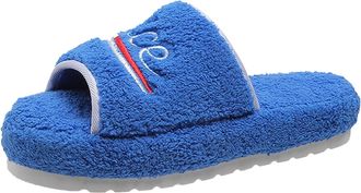 Generic Ladies Slippers Stylish Womens Toe Platform Shoes For Relaxation And Casual Outdoor Use In Fall And Winter Seasons Solid Color Velvet Open Toe Design 