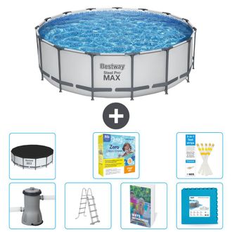 Bestway Piscina Bestway Steel Pro Max Redonda - 488x122 Cm - 8-piezas S566