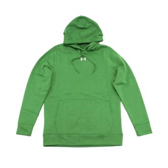 Under Armour Mens Hustle Fleece Hoodie In Team Kelly Green