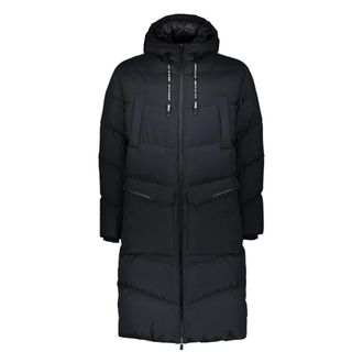 Herno Down Coats, male, Black, Size: L Long Laminar Down Jacket