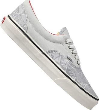 Vans Era (Mismatch) Skate Shoes Stripe/Floral : Mens 4.5 - Womens 6 Medium, Textile/Leather/Canvas