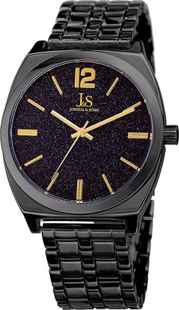 Joshua & Sons Joshua & Sons Sandstone Dial Mens Watch JX122BK