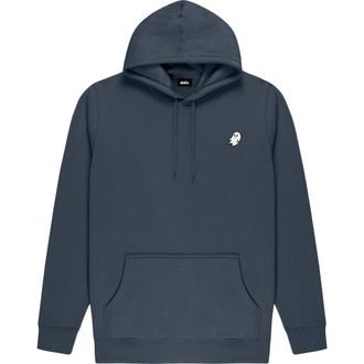Dalix Ghost Midweight Fleece Classic Hooded Sweatshirt in Petrol Blue at Nordstrom, Size Xx-Large