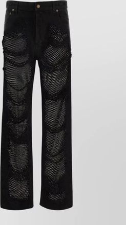 Darkpark KAREN wide-leg denim trousers