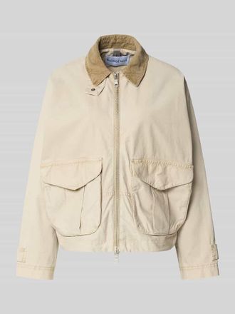 BLONDE No.8 Jacke mit Zweiwege-Rei&szlig;verschluss in Kitt, Gr&ouml;&szlig;e 34