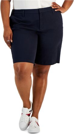 Tommy Hilfiger Womens 9 Hollywood, Standard and Plus Size Shorts Casual, Ultra Navy, XS