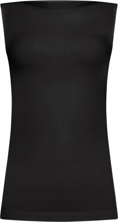 Wolford Aurora Top Mouwloos - Dames - Tops zonder mouwen - Zwart - L - Wol - Tops