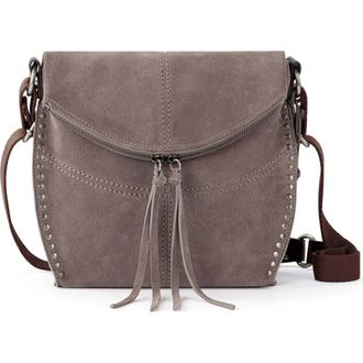 The Sak Silverlake Crossbody Bag in Mushroom Suede at Nordstrom