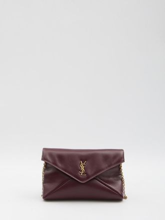 Saint Laurent Cassandre Pouch With Chain