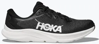 Hoka One One Womens Solimar 2 Running Shoe - Wide Width In Black/white