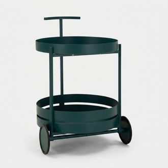 Les Tendances Carrito Auxiliar De Cocina De Metal Con Ruedas Saturno