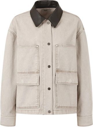 STUDIO TOMBOY Giacca con colletto a contrasto - Toni neutri