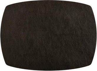 Frieling Davanti by Mattola Placemats Set of 6, Rectangle Plus, 14 x 18 Inch Indoor Outdoor Table Placemats in Black at Nordstrom