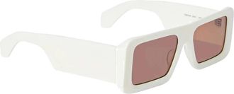 Off-white Occhiali da sole Troy bianco sporco